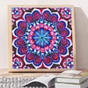 Abstract Art Mandala Flower | Luminous Diamond Painting Kits