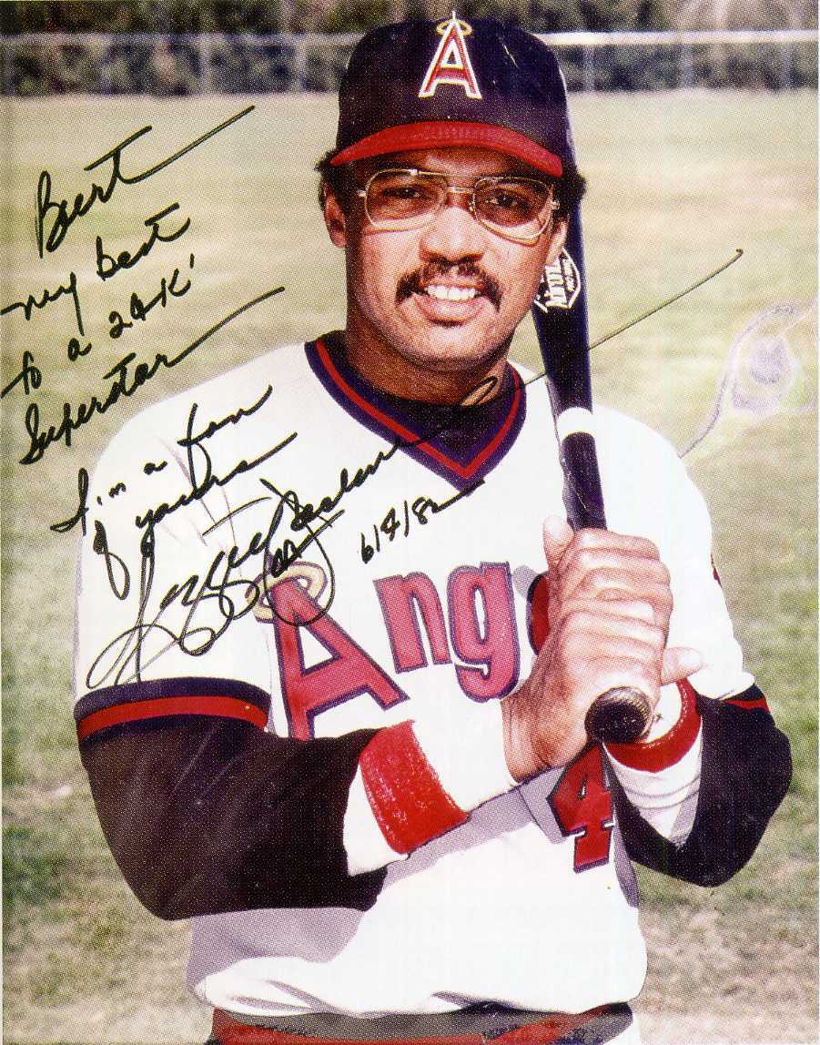 REGGIE JACKSON Signed Photo Poster paintinggraph - Baseball / California Angels - Preprint