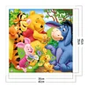 Winnie the pooh - 11CT Stamped Cross Stitch 40*40cm