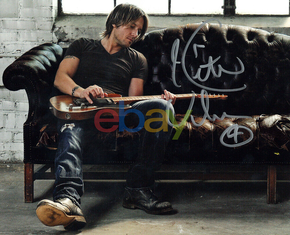 KEITH URBAN Signed Autograph 8x10 Photo Poster painting Country Music reprint