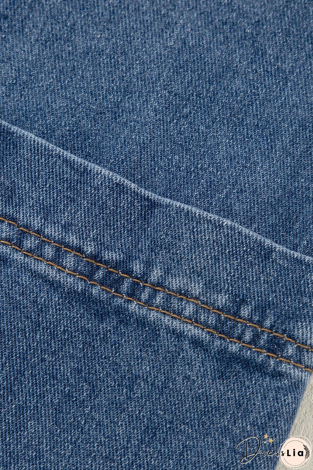 Raw Hem Denim Jacket