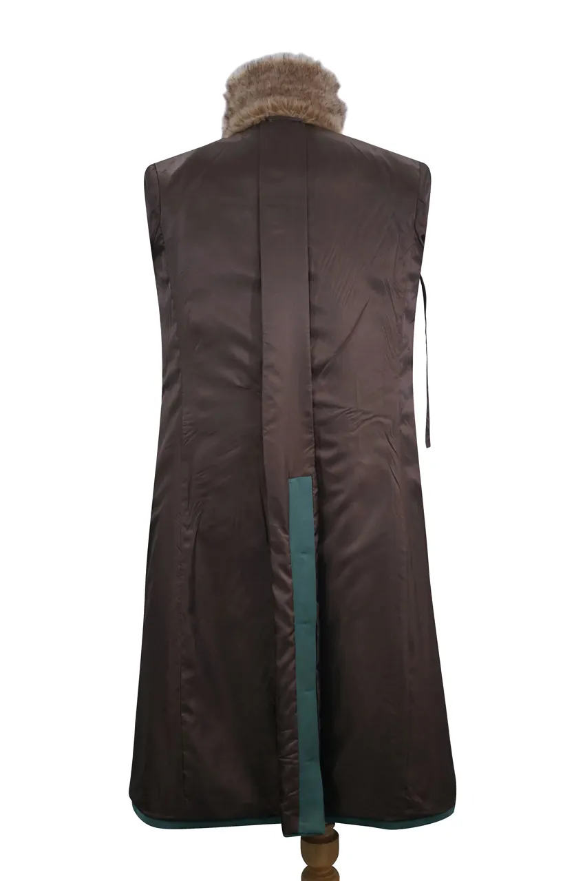   Polizei German Officer Fur Collar Gabardine Greatcoat German-Uniform