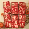 6PCS Chinese New Year Festive Red Packet Envelope
