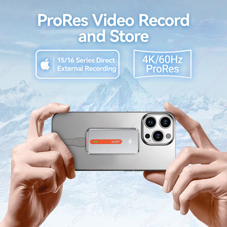 JEYI Magnetic M.2 NVMe SSD Aluminum Alloy Enclosure - Thumbnail 3