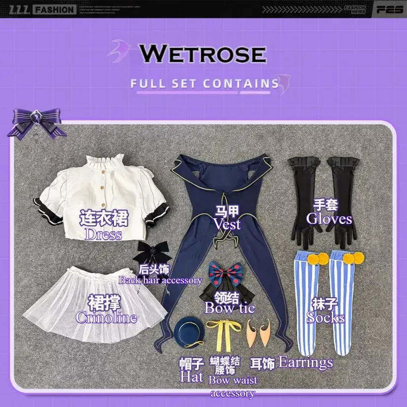 [Wetrose] Pre-Order Zenless Zone Zero FES 2026 Vivian Banshee Velina Airgid Game Outfit Cosplay Costume