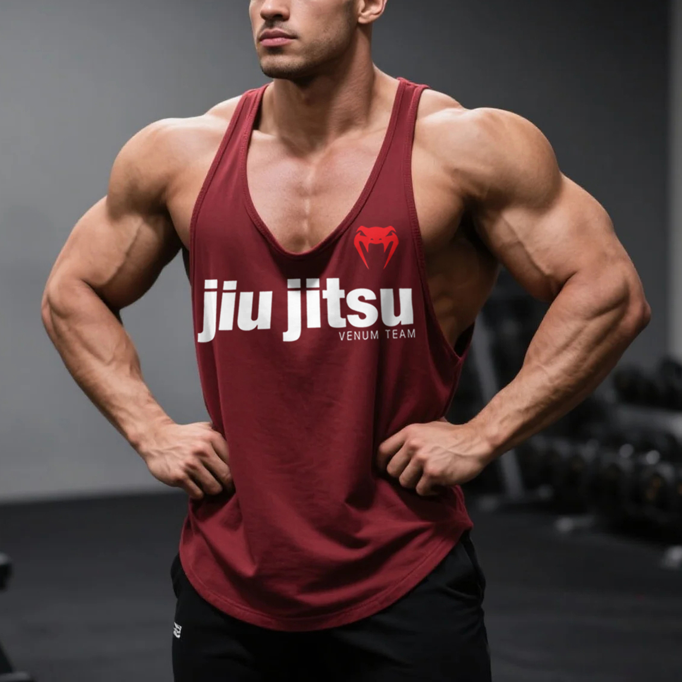 Large Size Loose Comfortable Breathable Vest Top Fitness Sports Extreme Fighting Vest