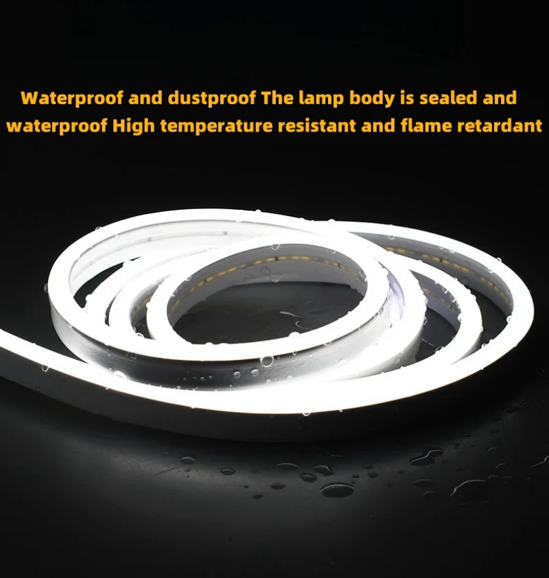 Car modified trunk LED light strip