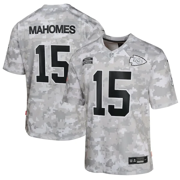 Patrick Mahomes Kansas City Chiefs Nike Youth 2024 Salute to Service