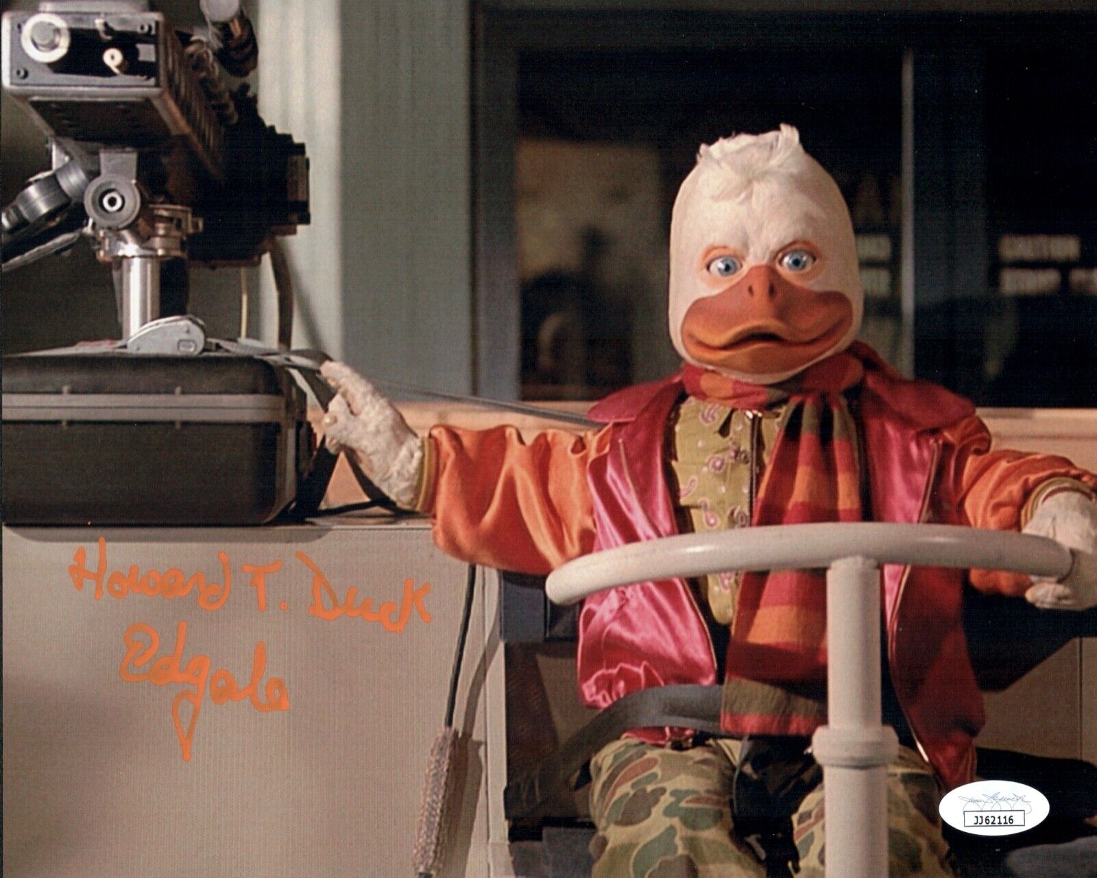 ED GALE Signed HOWARD THE DUCK 8x10 Photo Poster painting In Person Autograph JSA COA Cert