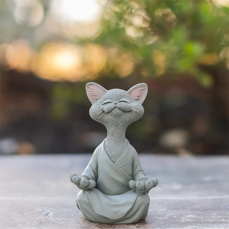 Happy Cat Buddha
