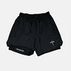 Faith Over Fear Liner Performance Shorts by Inlyline