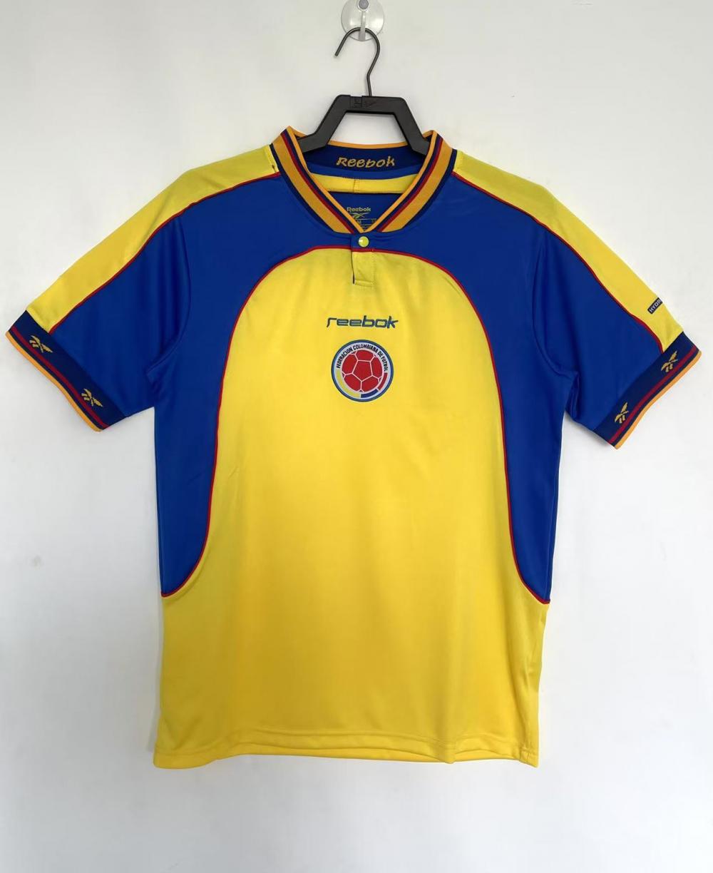 2001 Retro Colombia Home Football Shirt 1:1 Thai Quality jersey|football shirt|football kit