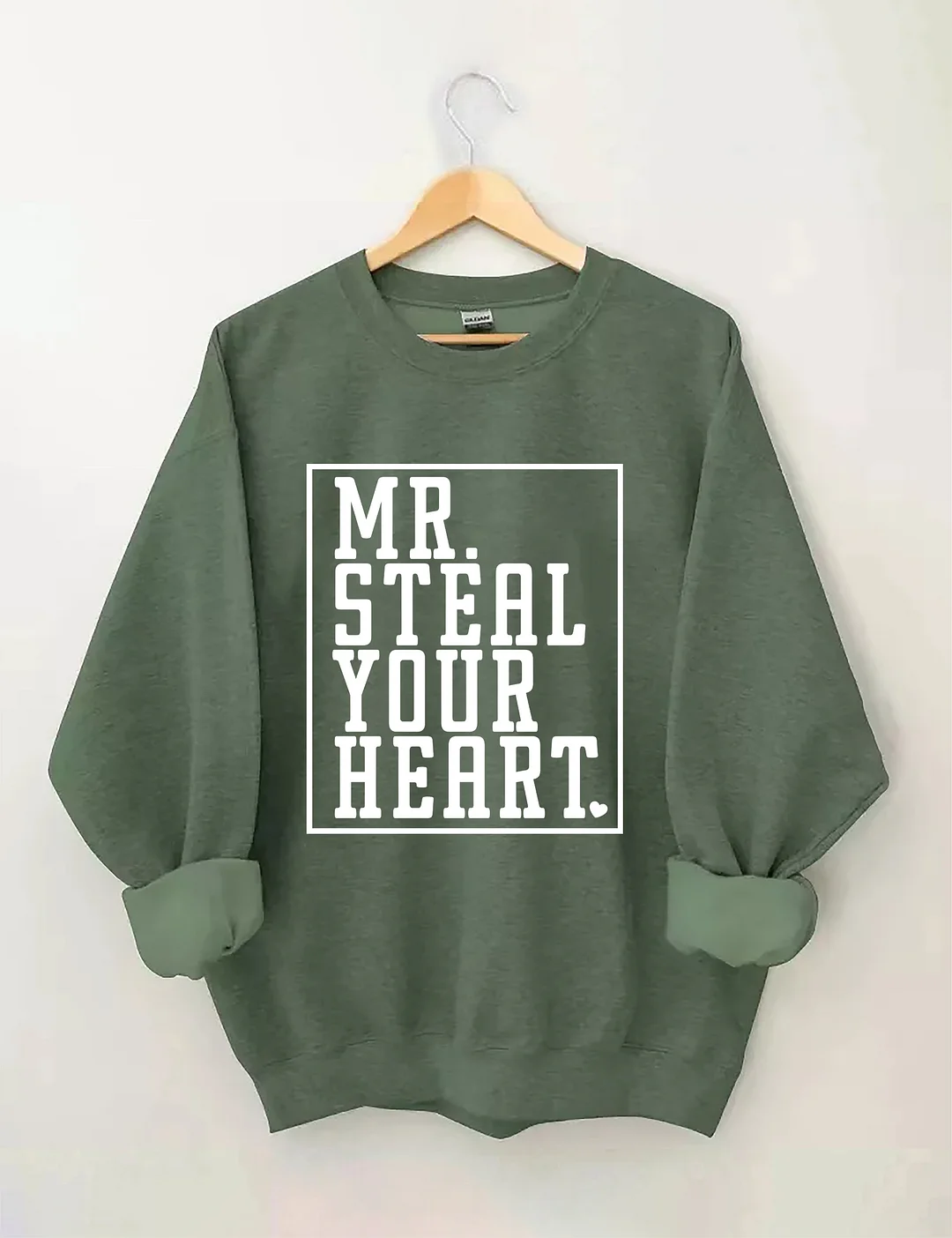 Mr Steal Your Heart Valentine's Day Sweatshirt