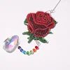 DIY 5D Diamond  Mosaic Sun Catcher Window Keyring Pendant Kits