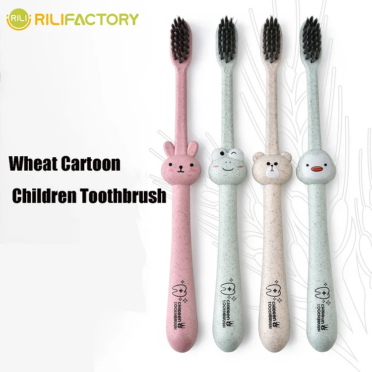 Wheat Cartoon Children Toothbrush Rilifactory