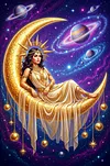 Luxury AB Velvet Diamond Painting Kit - Goddess
