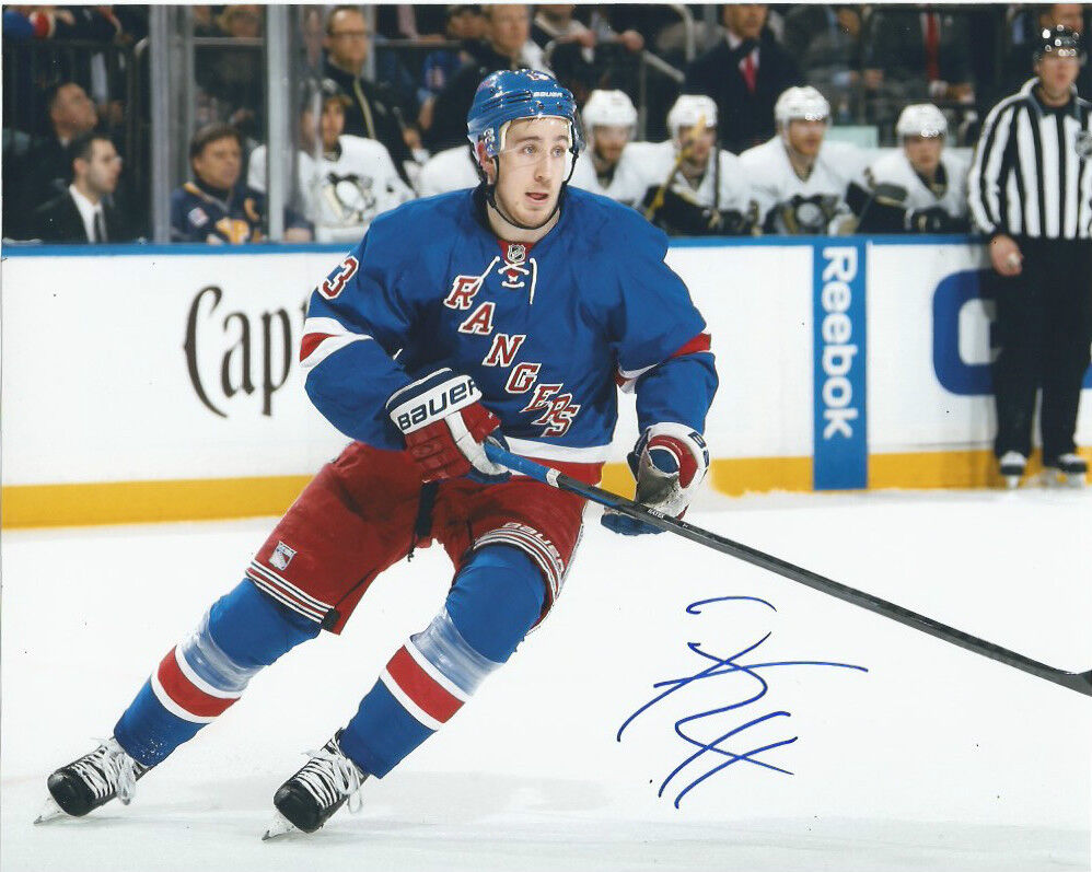 New York Rangers Kevin Hayes Autographed Signed 8x10 NHL Photo Poster painting COA A