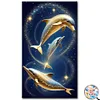 Dolphins- Round/Square AB Drills Diamond Painting(45x75cm)