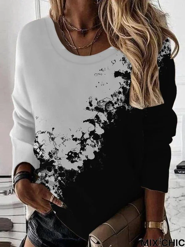 Cotton Crew Neck Casual Hoodies & Tunic Sweatshirt