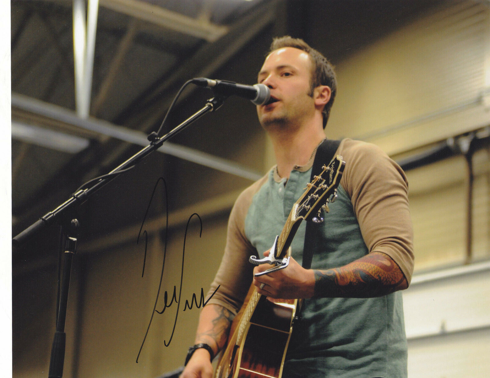 DALLAS SMITH SIGNED AUTOGRAPHED 8X10 Photo Poster painting COUNTRY MUSIC DEFAULT EXACT PROOF