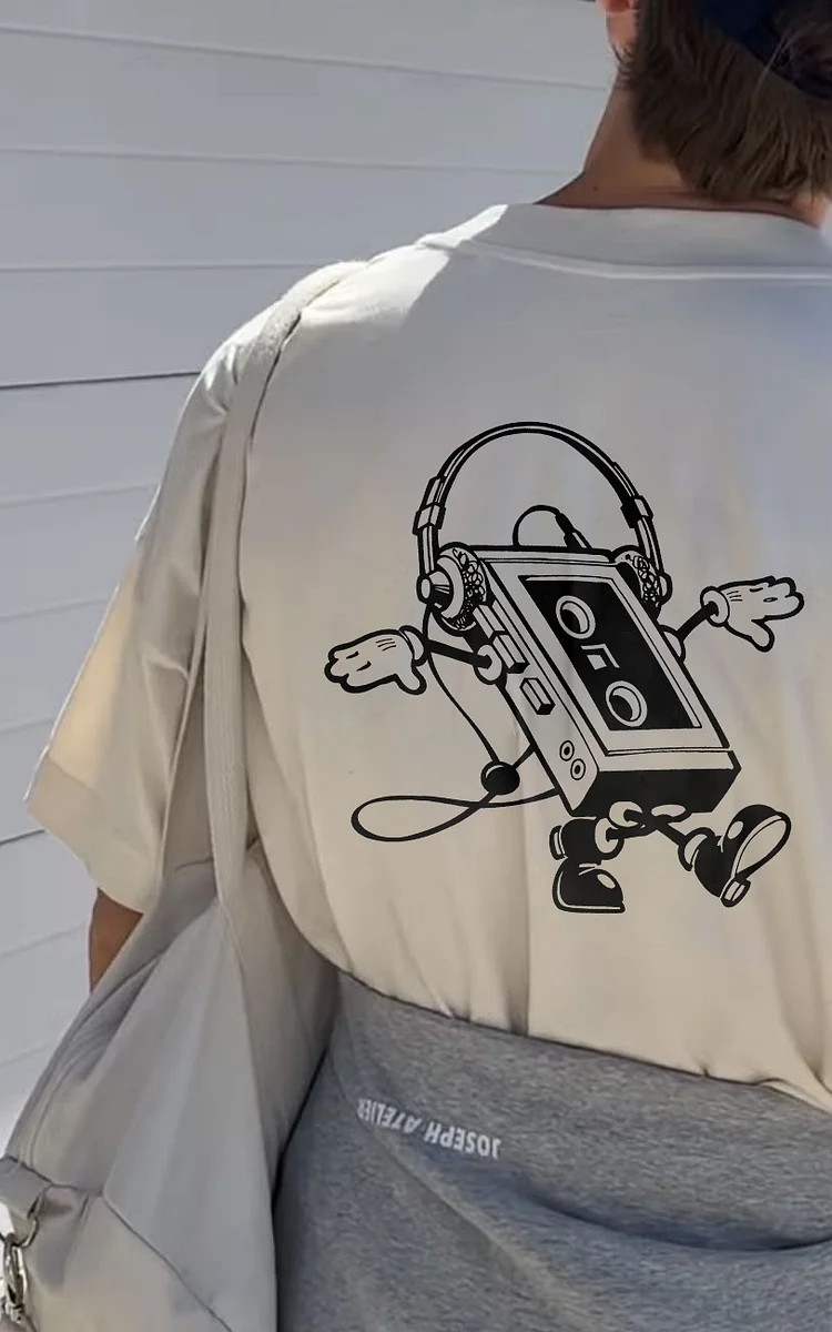 Tape With Headphones T-shirt