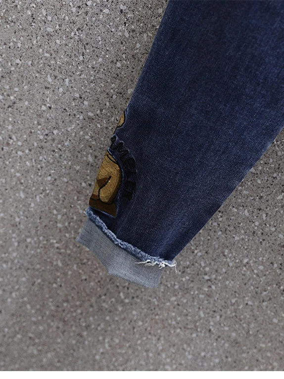 Women Half Sleeve V-neck Solid Color Dress