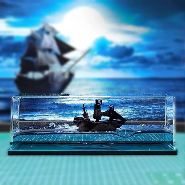 Titanic fluid drift bottle desktop ornament | 168DEAL