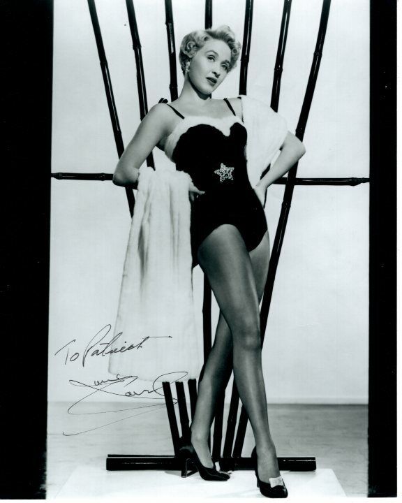 JANE POWELL Autographed Signed Photo Poster paintinggraph - To Patrick