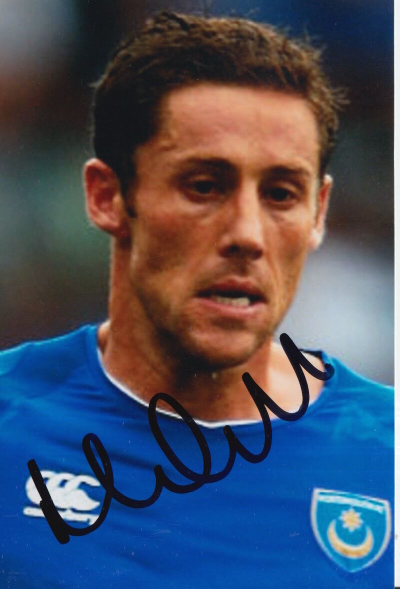 PORTSMOUTH HAND SIGNED MICHAEL BROWN 6X4 Photo Poster painting 1.