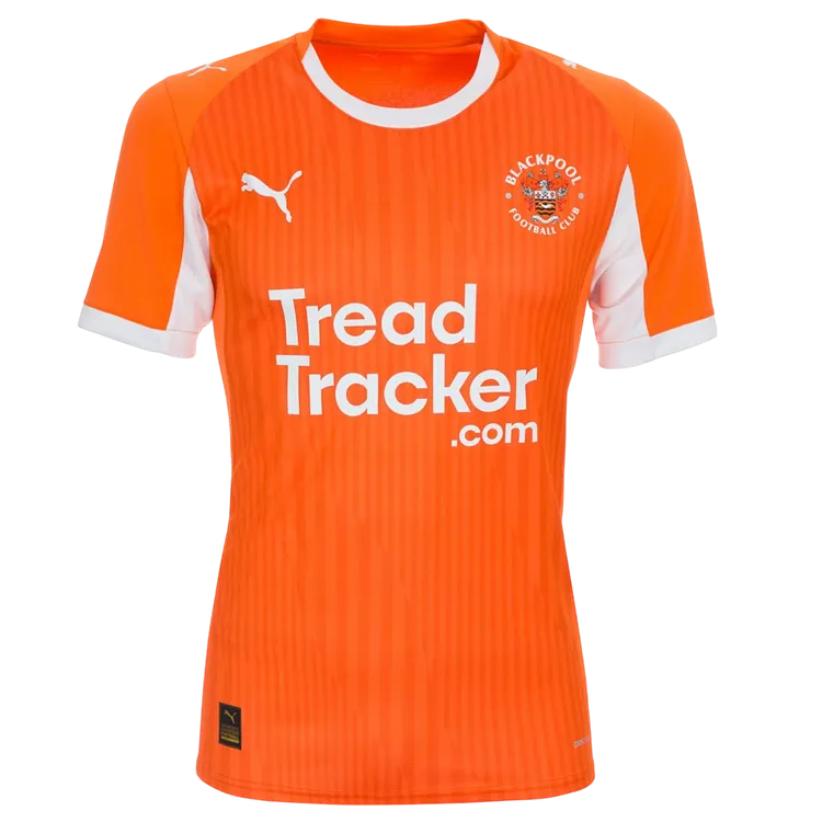 【S~4XL】Blackpool 25/26 Home Football Jersey