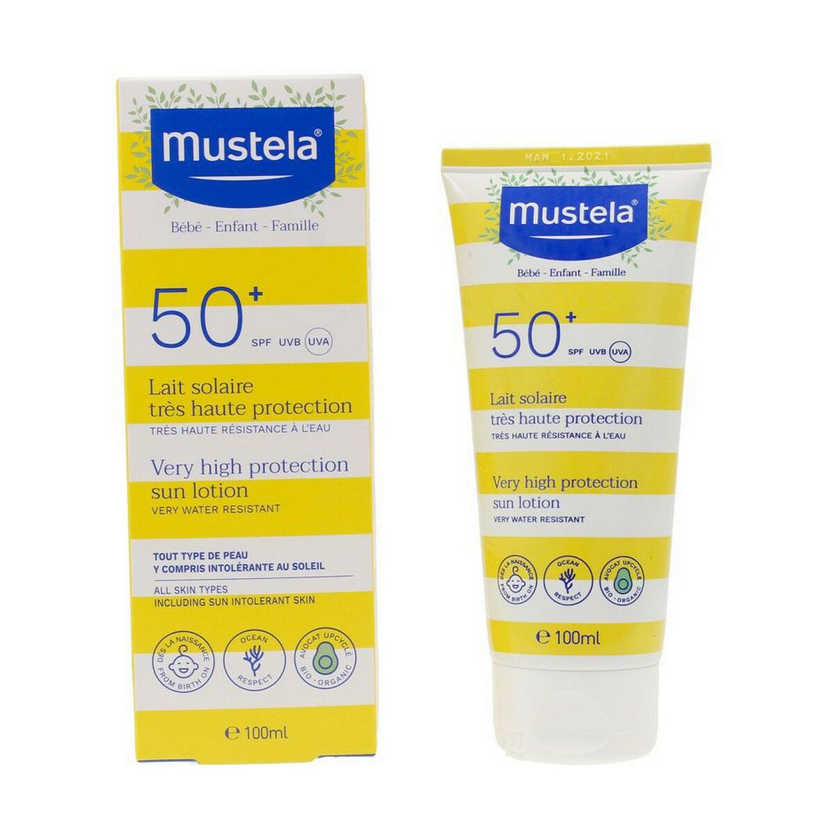 Sun Milk for Children Mustela Ni&ntilde;o Sol Spf 100 ml