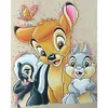 Lapin Disney-peinture diamant rond-40*50cm