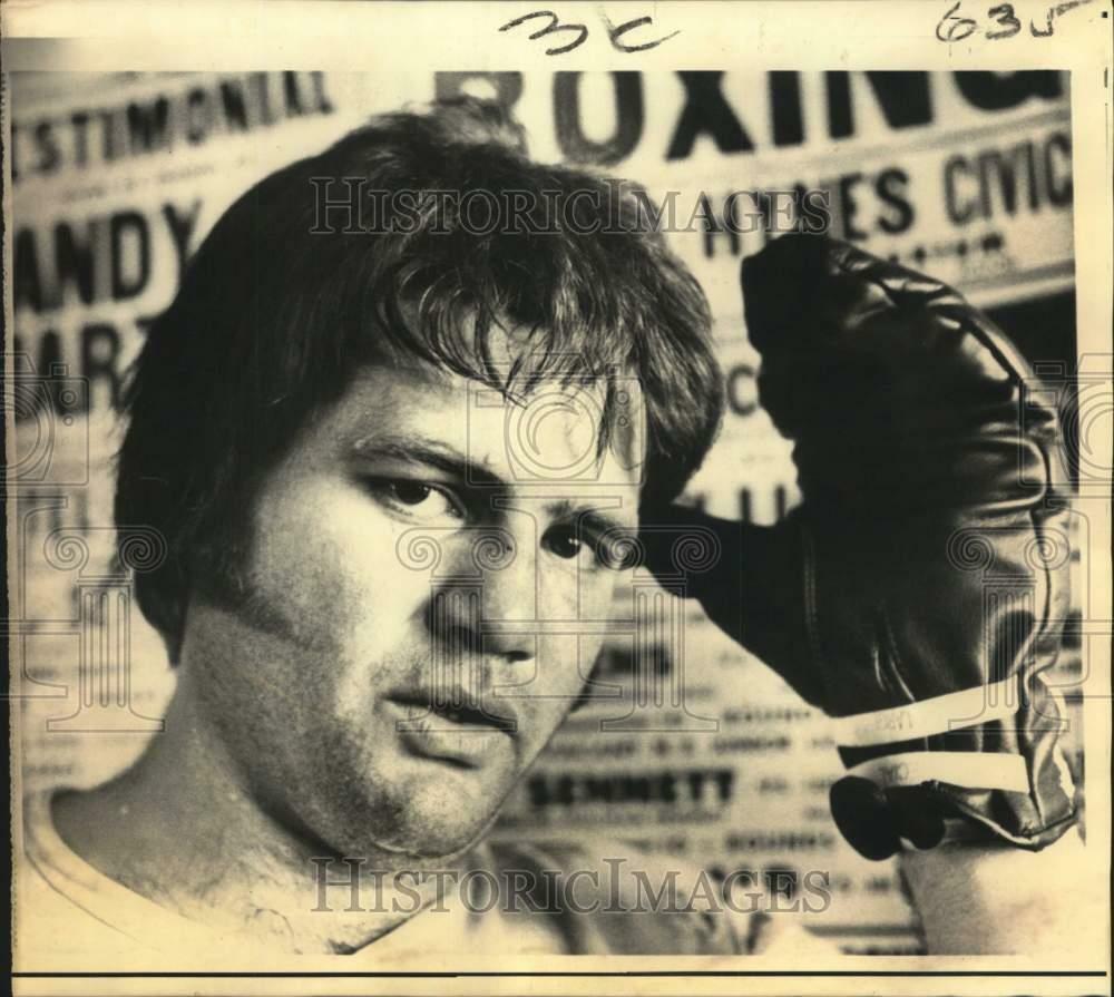 1972 Press Photo Poster painting Ron Stander after workout for world heavyweight title bout