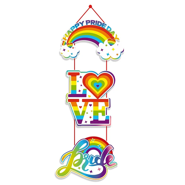 LGBT Pride Month Hanging Decoration  Weloveplugs