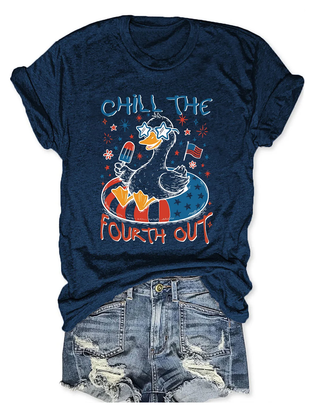Chill The Fourth Out T-shirt