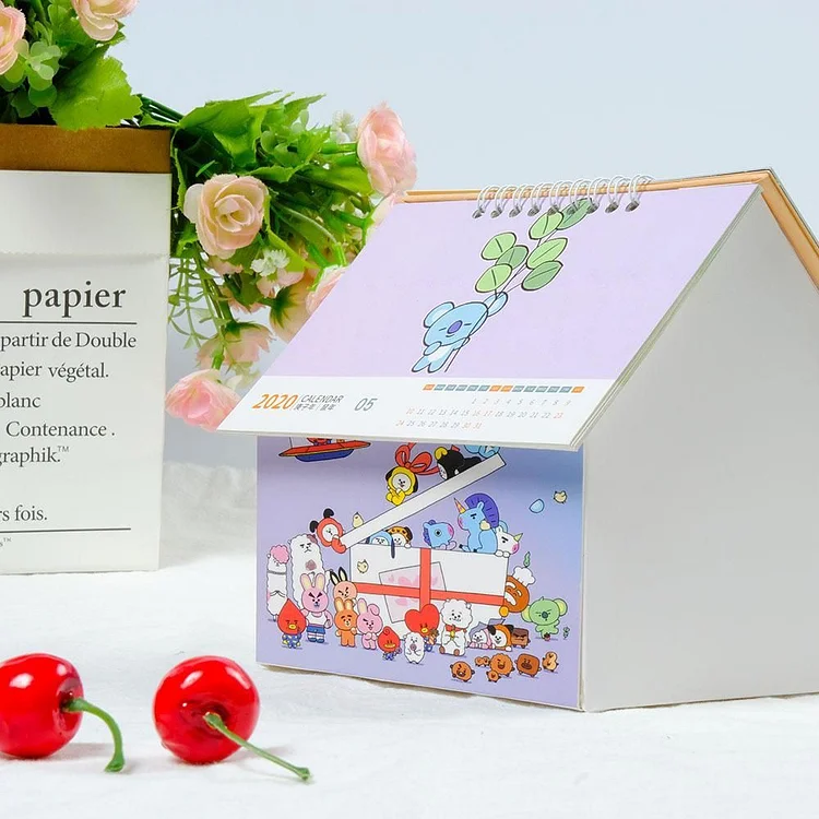 BT21 X Desk calendar