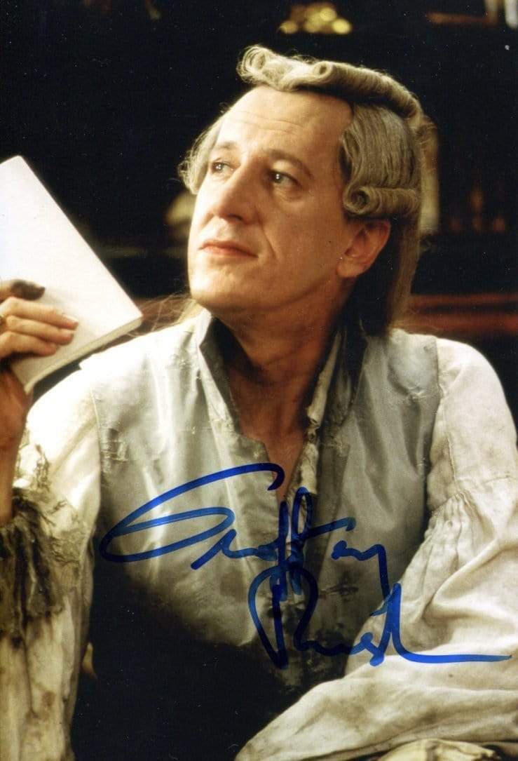 ACTOR Geoffrey Rush ACADEMY AWARD autograph, signed Photo Poster painting