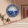DIY Diamond Painting Acrylic Special Shape Pendant Hanging Kit