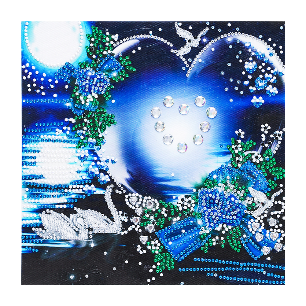 

Love The Swan - Special Shaped Diamond Painting - 30*30CM, 501 Original