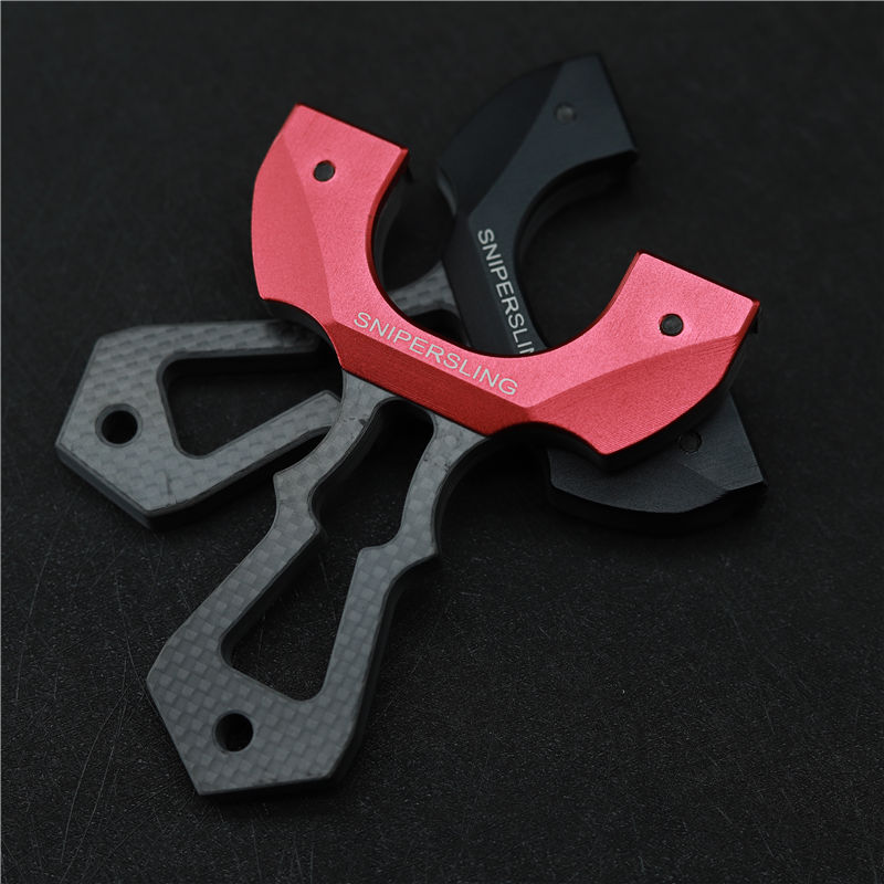 Snipersling Slingshots SMecha Portable Carbon Fiber EDC Slingshot