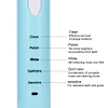 AZDENT New AZ-3 Pro Sonic Electric Toothbrush USB Charger Rechargeable Tooth Brush 4 Replacement Heads 5 Cleaning Modes Timer