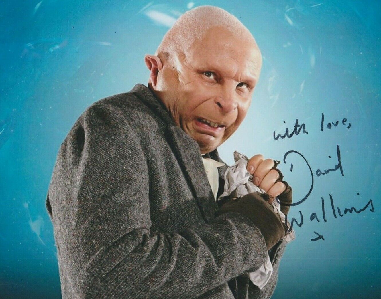 David Walliams **HAND SIGNED** 8x10 Photo Poster painting ~ AUTOGRAPHED ~ Doctor Who