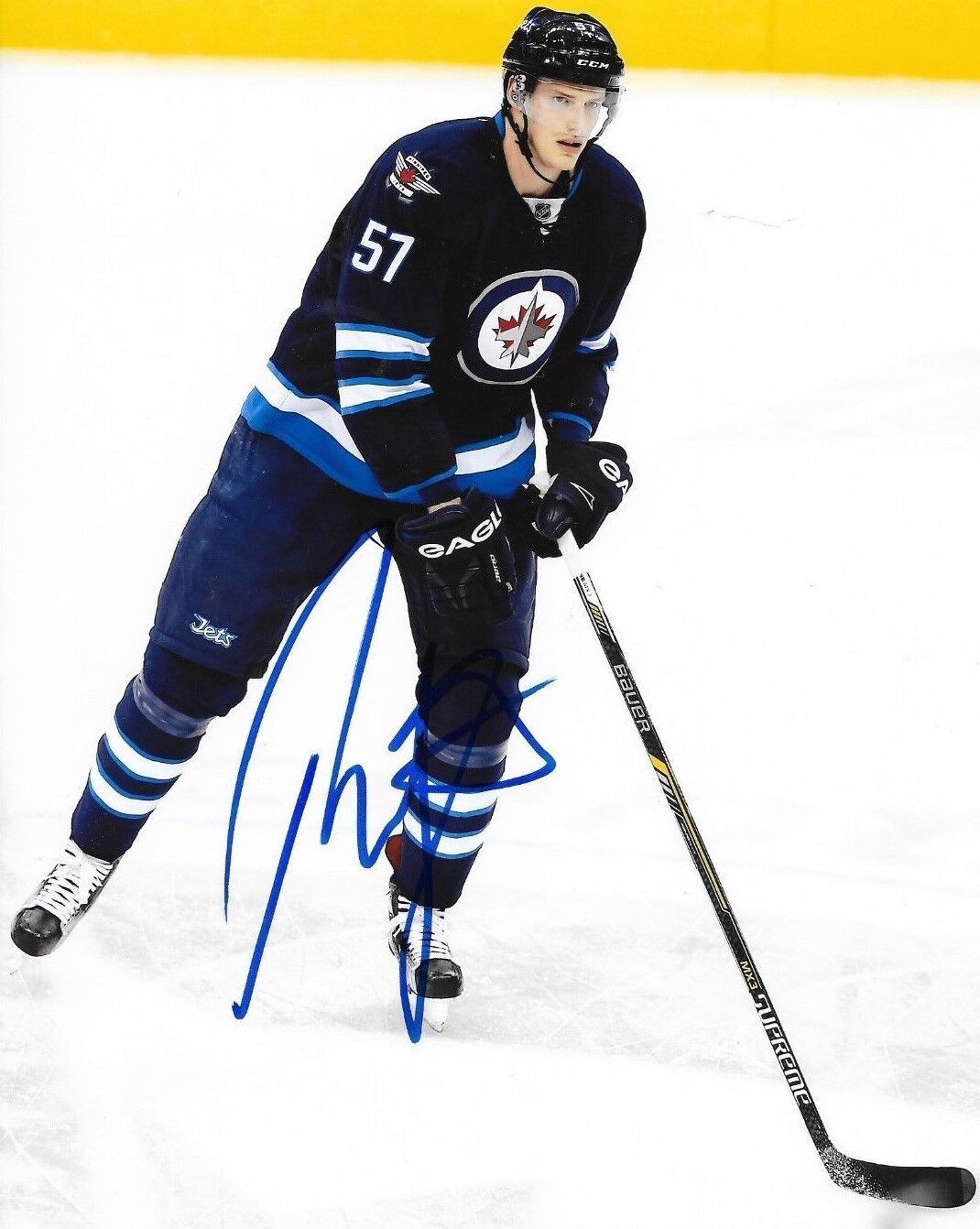 Tyler Myers signed Winnipeg Jets 8x10 Photo Poster painting autographed