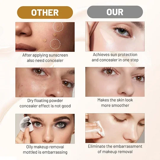 💖 Achieve Flawless Skin &ndash; 49% OFF &ndash; ✨Biomimic Foundation 4 in 1 - Light Spectrum