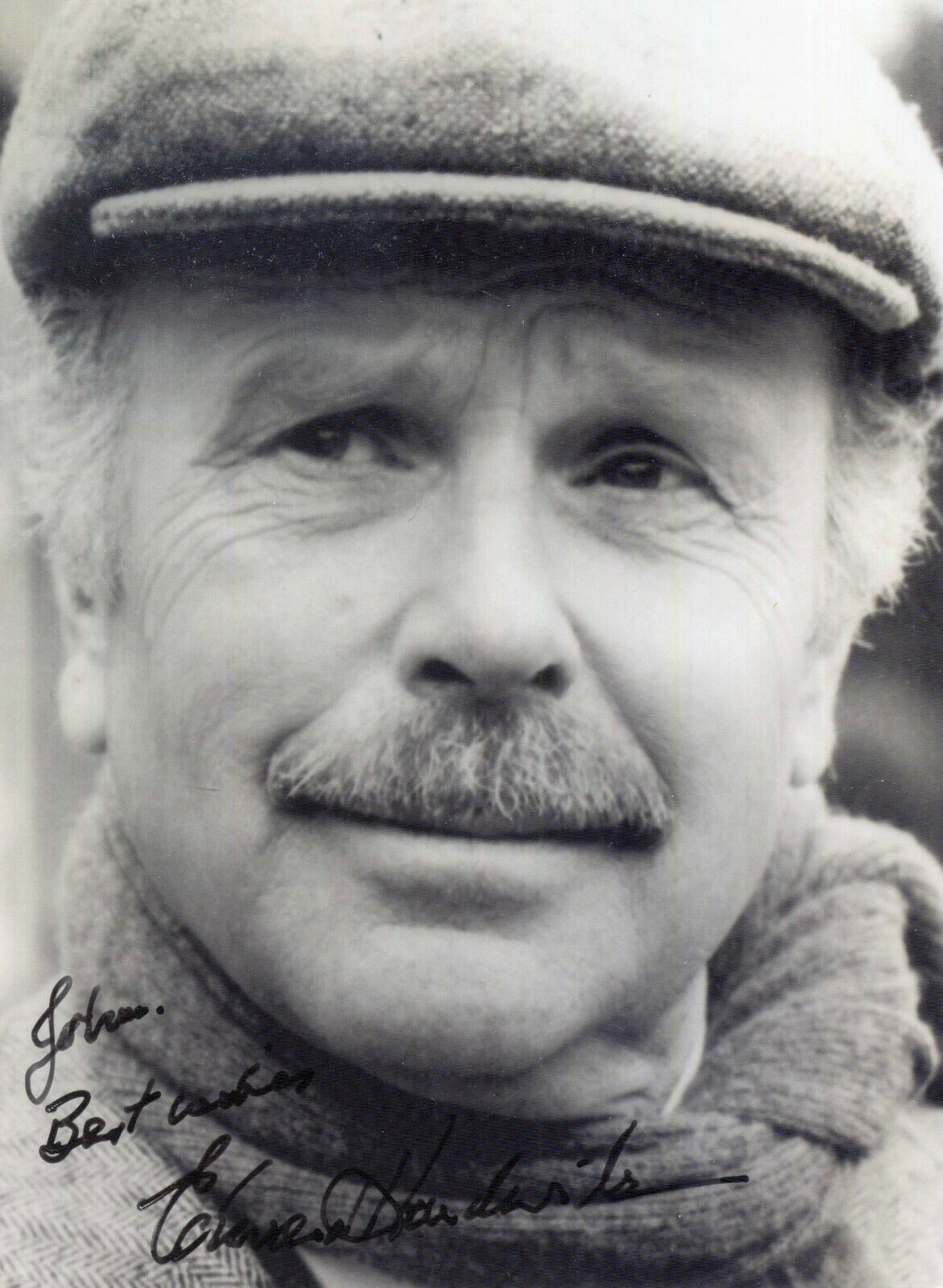 EDWARD HARDWICKE Signed Photo Poster paintinggraph - TV & Film Actor - Preprint