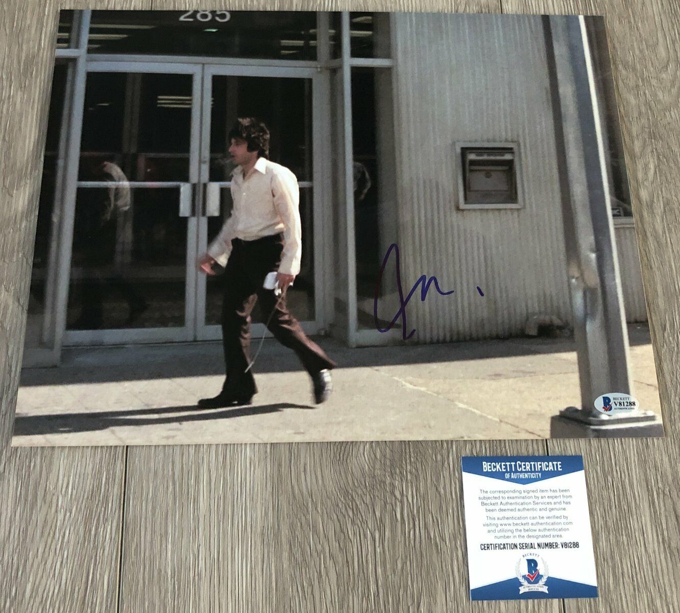 AL PACINO SIGNED DOG DAY AFTERNOON HEAT 11x14 Photo Poster painting w/PROOF & BECKETT BAS COA