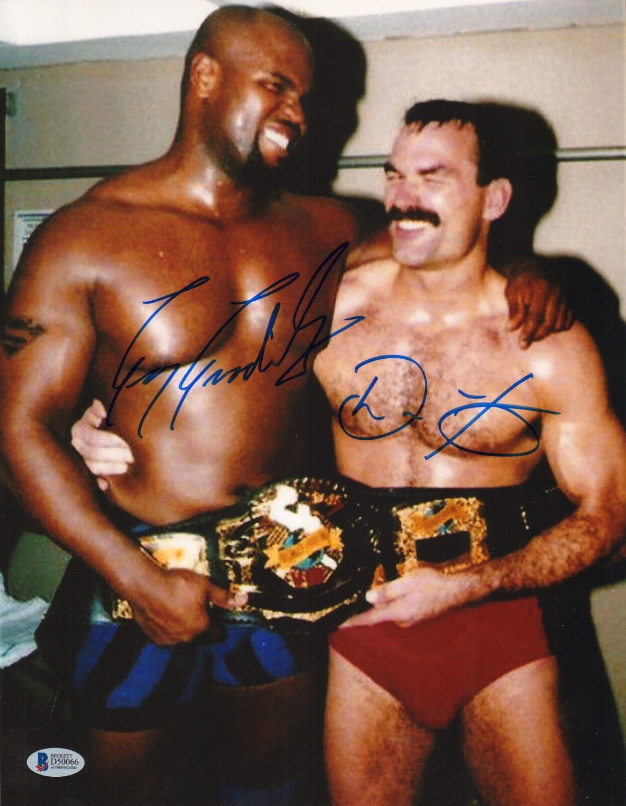 Don Frye & Gary Goodridge Signed 11x14 Photo Poster painting BAS Beckett COA UFC 8 Picture Auto