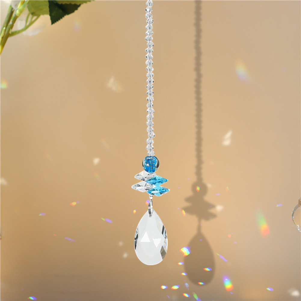 

Lake Blue Bead - Art Crystal Suncatcher, 501 Original