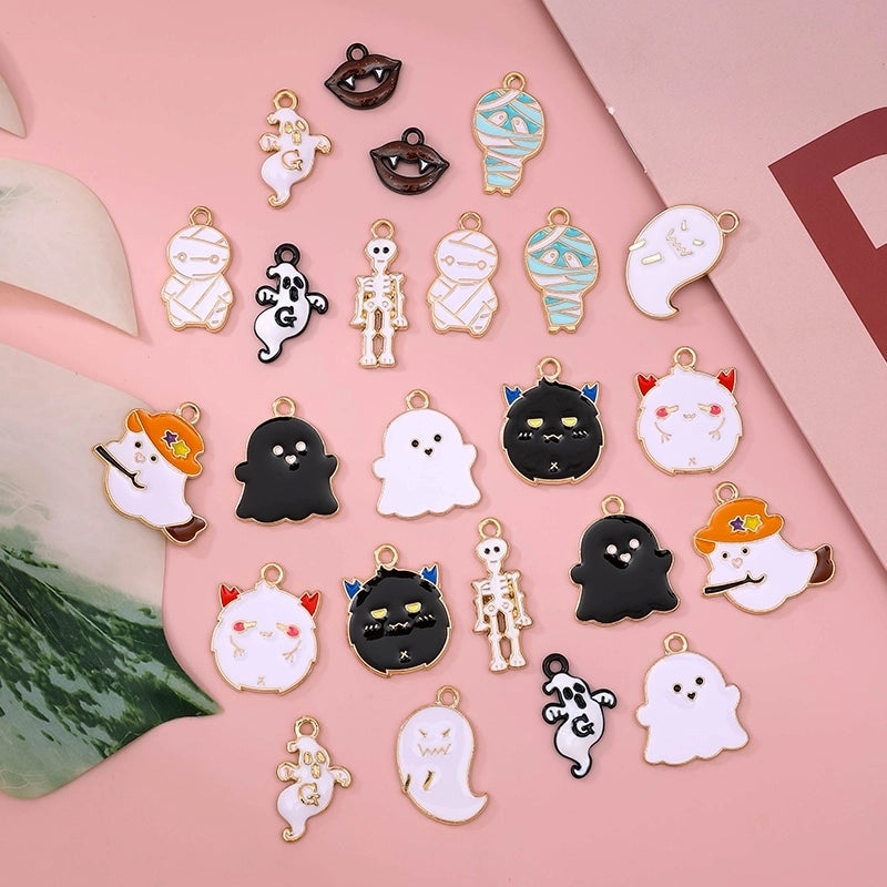 10 PCS/Package Zinc Alloy KC Gold Bat Pendant Jewelry Accessories