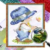 【Limited Stock Sale】House-Partial 9CT Stamped Cross Stitch Bead Embroidery 17*20cm tapestrymarket
